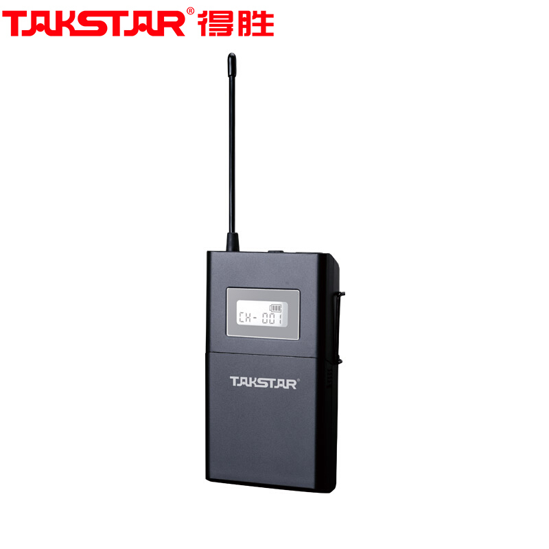 得胜 TAKSTAR X4-TL 腰挂发射器 无线麦克风 黑色 计价单位:台