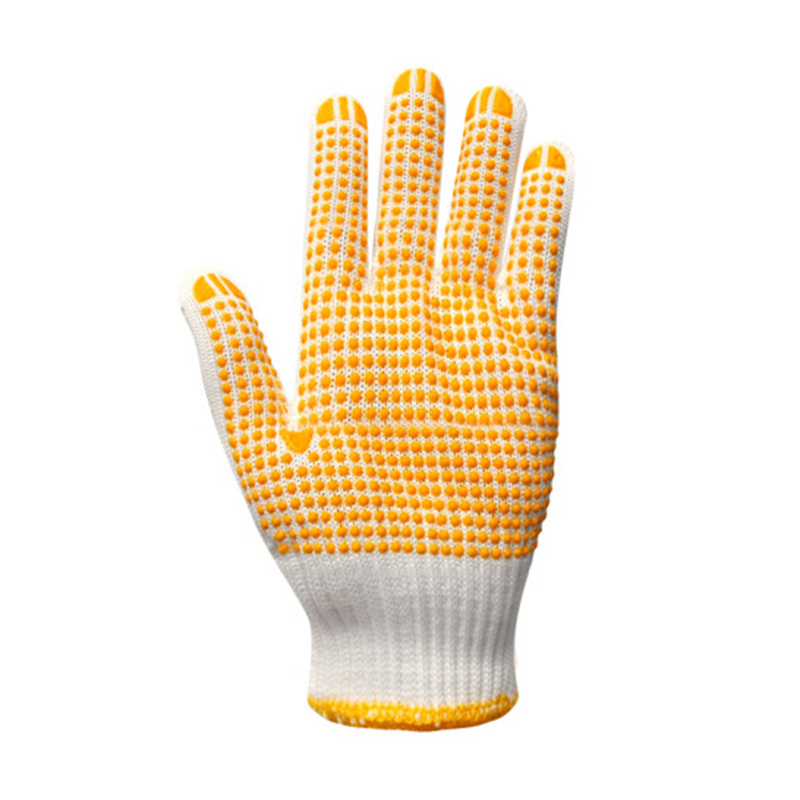 谋福  96532 劳保手套 防滑加厚耐磨 高密度尼龙点珠款 12副/打 计价单位:打
