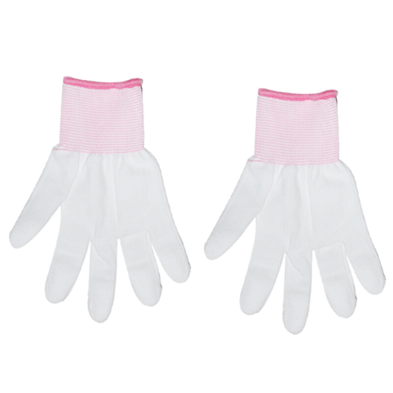 谋福  8034 劳保手套 PU涂层 粉色 S码 计价单位:副