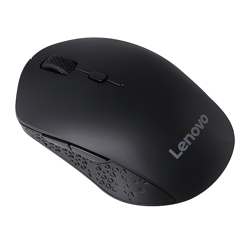 联想 Lenovo Howard 无线蓝牙鼠标 双模 黑色 计价单位:个