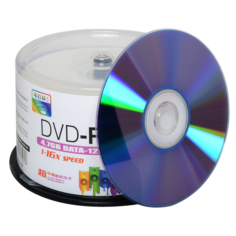 麦克赛尔 maxell DVD-R 刻录光盘 可打印 A级M2系列16速4.7GB 桶装50片 计价单位:桶