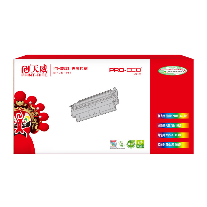 天威 PRINT-RITE CE742A 硒鼓 专业版 黄色 适用惠普Color LaserJet CP5220 5221 5223 5225 CP5227 5229打印机 计价单位:支