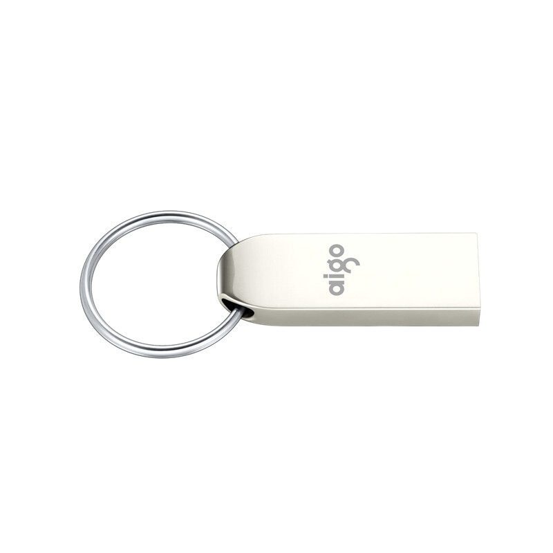 爱国者 aigo U268 U盘 64GB USB2.0 迷你款 银色 计价单位:个