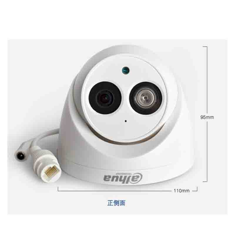 大华 DH-IPC-HDW1230C-A 录音监控摄像头 200万像素 1080P高清 红外夜视半球摄像头 带POE监控 焦距3.6mm 计价单位:个 大华 DH-IPC-HDW1230C-A 录音监控摄像头 200万像素 1080P高清 红外夜视半球摄像头 带POE监控 焦距3.6mm 计价单位:个