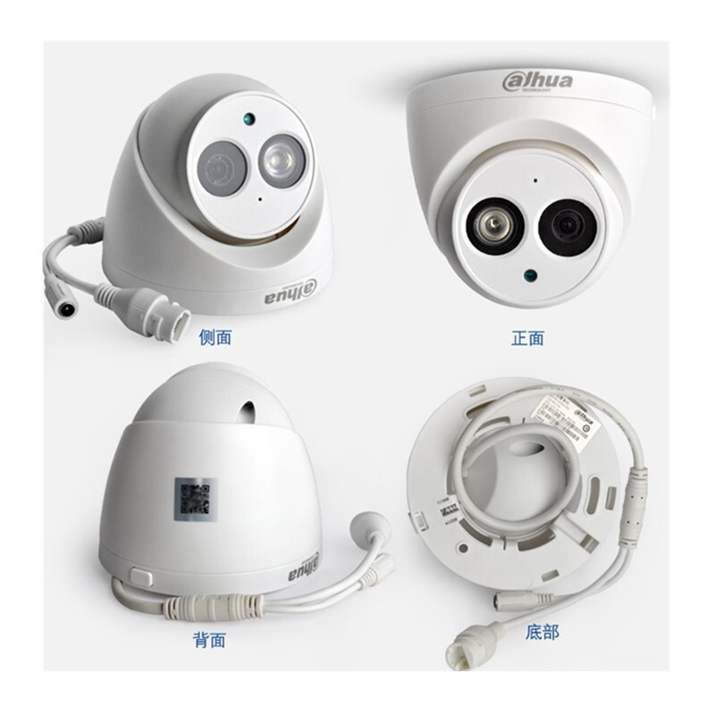 大华 DH-IPC-HDW1230C-A 录音监控摄像头 200万像素 1080P高清 红外夜视半球摄像头 带POE监控 焦距3.6mm 计价单位:个 大华 DH-IPC-HDW1230C-A 录音监控摄像头 200万像素 1080P高清 红外夜视半球摄像头 带POE监控 焦距3.6mm 计价单位:个