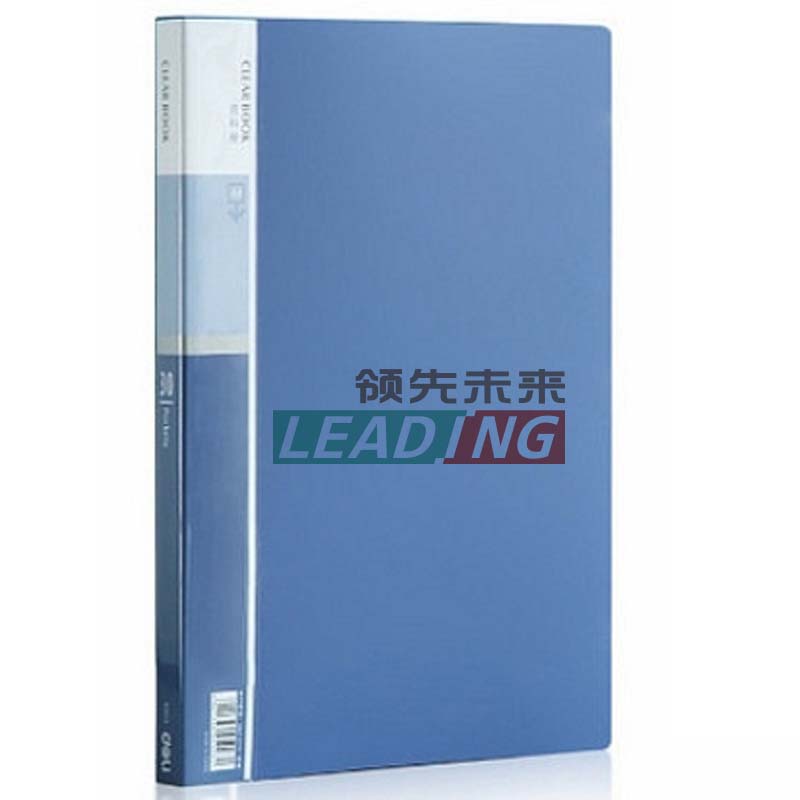 得力 deli 5003 资料册 30页 蓝色 12本/箱 计价单位:箱