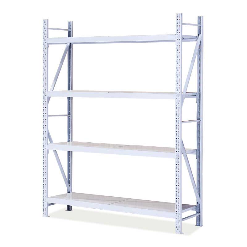中伟 1200*500*2000mm 轻型货架 四层  白色 主架 承重150kg每层 计价单位:组