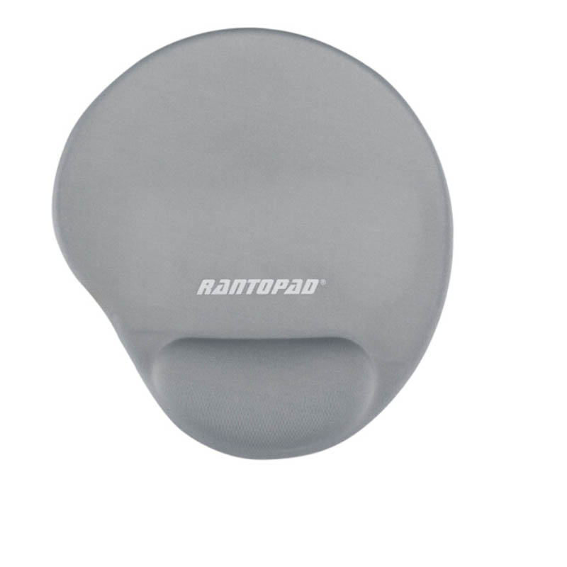镭拓 Rantopad 250mm*220mm*（3.5-25）mm 硅胶手腕托护腕鼠标垫 灰色 计价单位:个