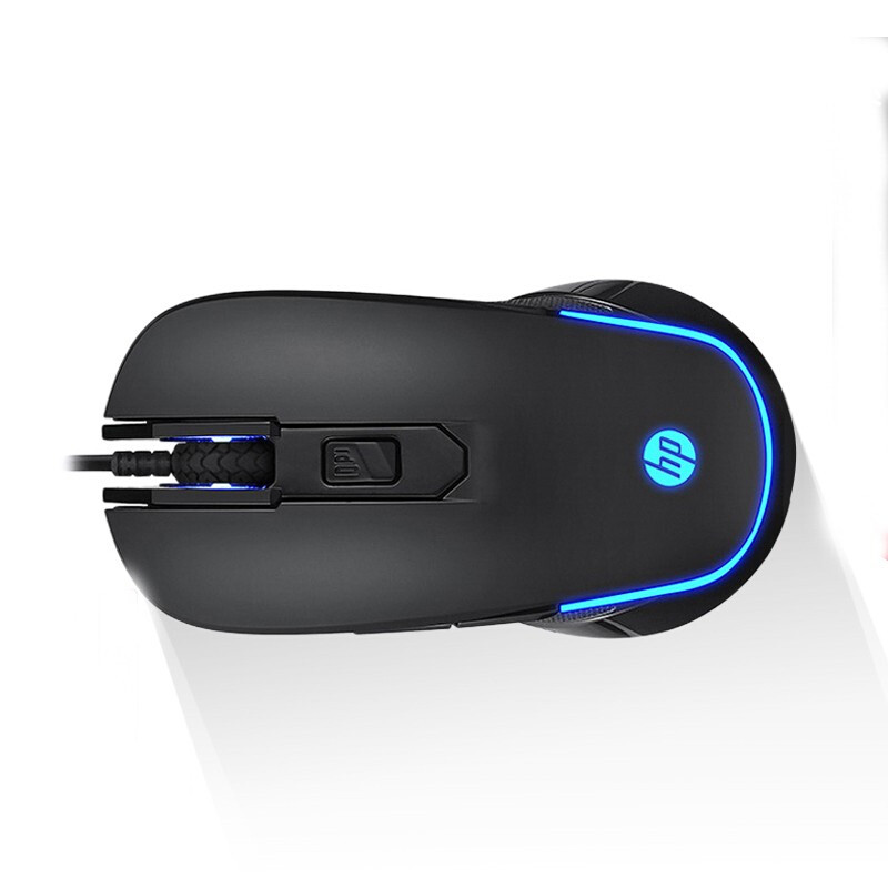 惠普 HP M200 有线鼠标 黑色 计价单位:个