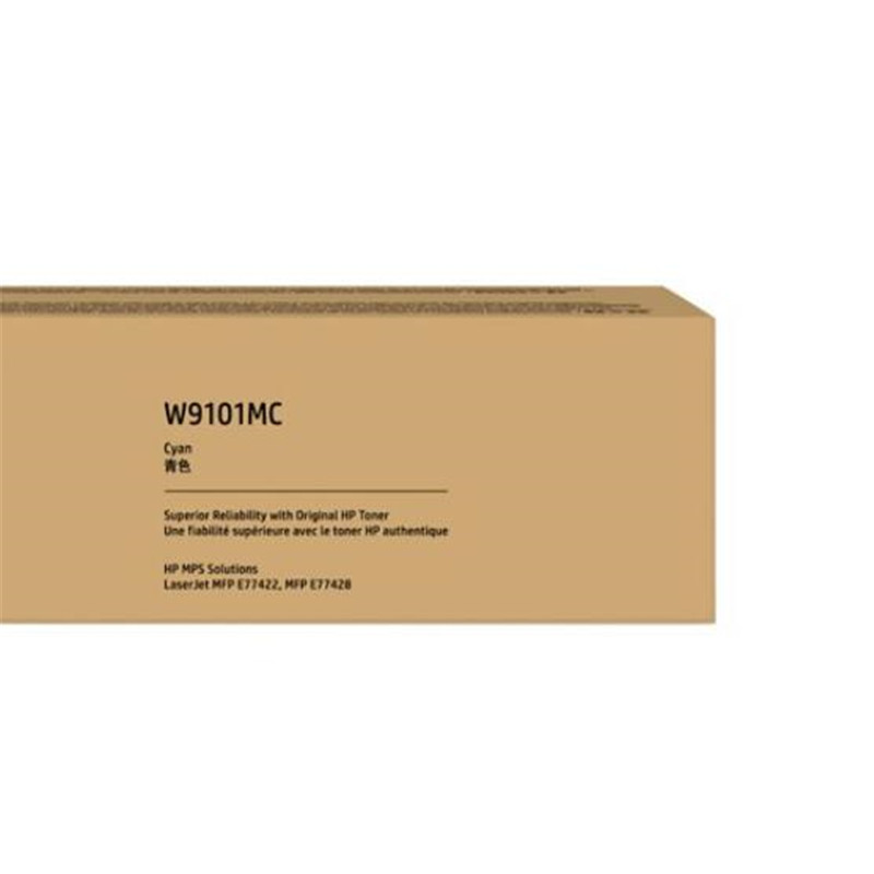 惠普 HP W9101MC 粉盒 青色 适用机型E77422dn E77428dn 计价单位:支 惠普 HP W9101MC 粉盒 青色 适用机型E77422dn E77428dn 计价单位:支