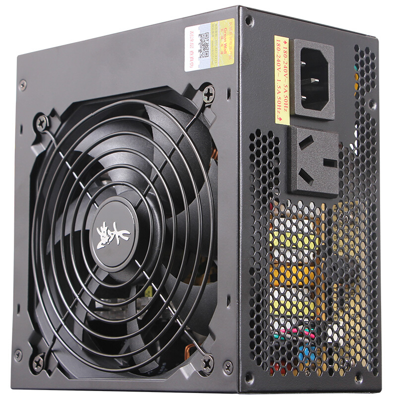 长城 Greatwall GW-600ZG  稳压电源 智能管家2代 额定500W 智能预警 智能关闭显示器 主动PFC 12cm大风扇 60cm长线材 计价单位:个