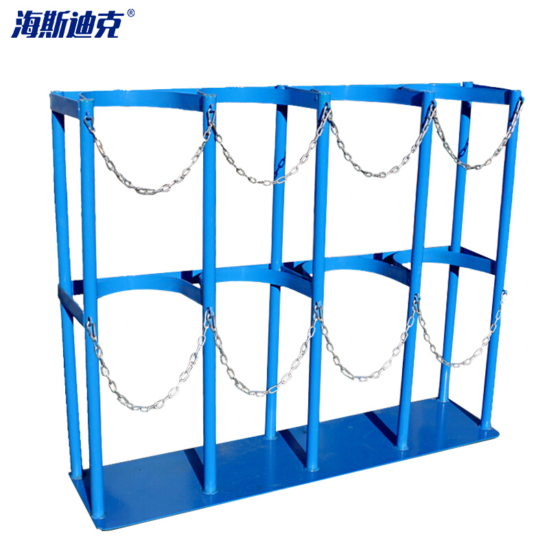 海斯迪克   HKW-32  气瓶固定架 氧气乙炔瓶固定 储物架 四瓶40L 30*120*100cm 计价单位:组