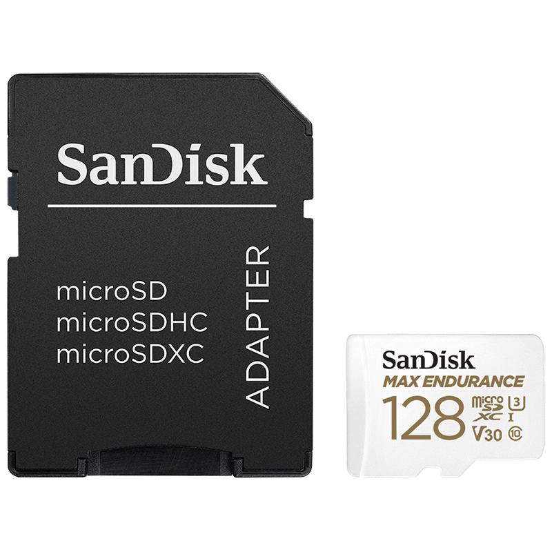 闪迪 SanDisk SDSQQVR-128G-ZN6IA TF MicroSD 存储卡 128GB 适用于家庭监控摄像头及行车记录仪内存卡 计价单位:张