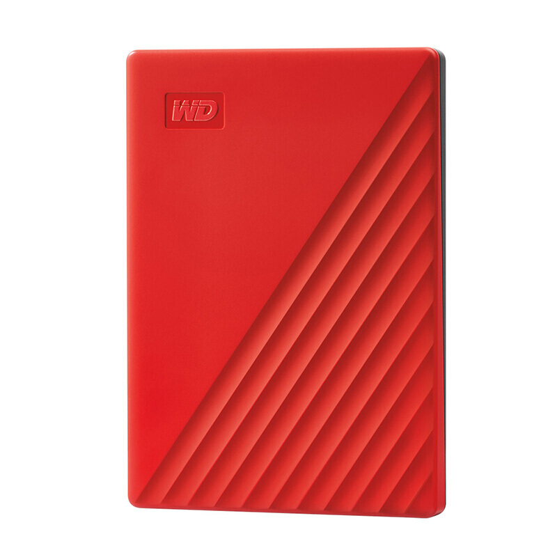 西部数据 WD WDBPKJ0050BRD 移动硬盘 5TB USB3.0 My Passport随行版 2.5英寸 红色 计价单位:块