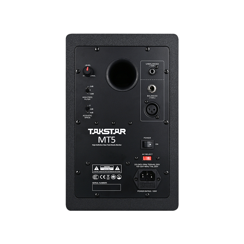 得胜 TAKSTAR MT5 有源监听音箱 黑色 计价单位: 台 得胜 TAKSTAR MT5 有源监听音箱 黑色 计价单位: 台