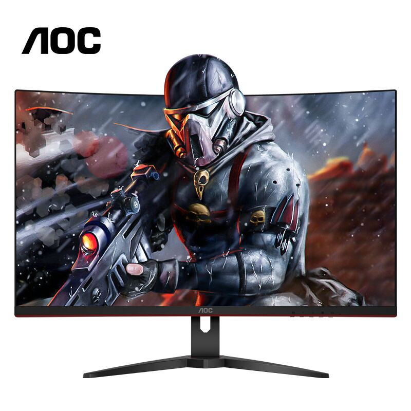 AOC CQ32G2E 曲面显示器 31.5英寸 曲率1500R 2K分辨率 黑色 计价单位:台