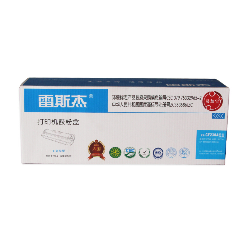 雷斯杰 KY-CF230A 粉盒 黑色 标准易加粉 适用惠普HP M206 227 203 230 计价单位:支 雷斯杰 KY-CF230A 粉盒 黑色 标准易加粉 适用惠普HP M206 227 203 230 计价单位:支