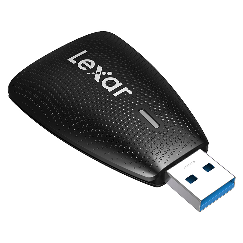 雷克沙 Lexar LRW450URBCN 2合1多功能读卡器 专业版 USB3.1 黑色 计价单位:个