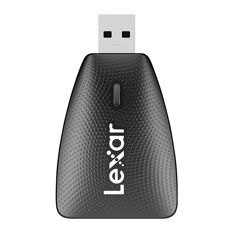 雷克沙 Lexar LRW450URBCN 2合1多功能读卡器 专业版 USB3.1 黑色 计价单位:个