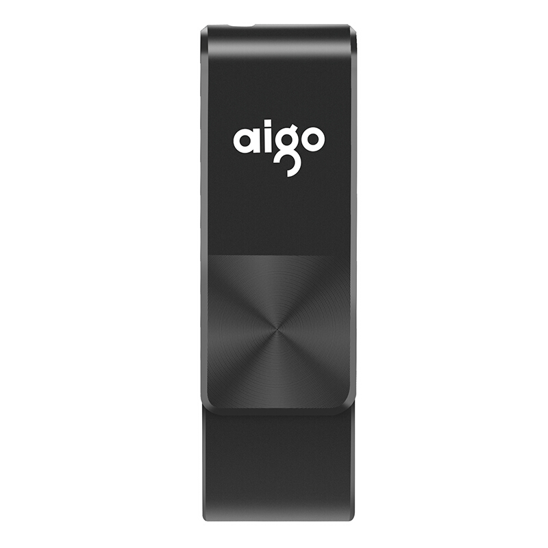 爱国者 aigo U266 U盘 64GB USB2.0 黑色 计价单位:个