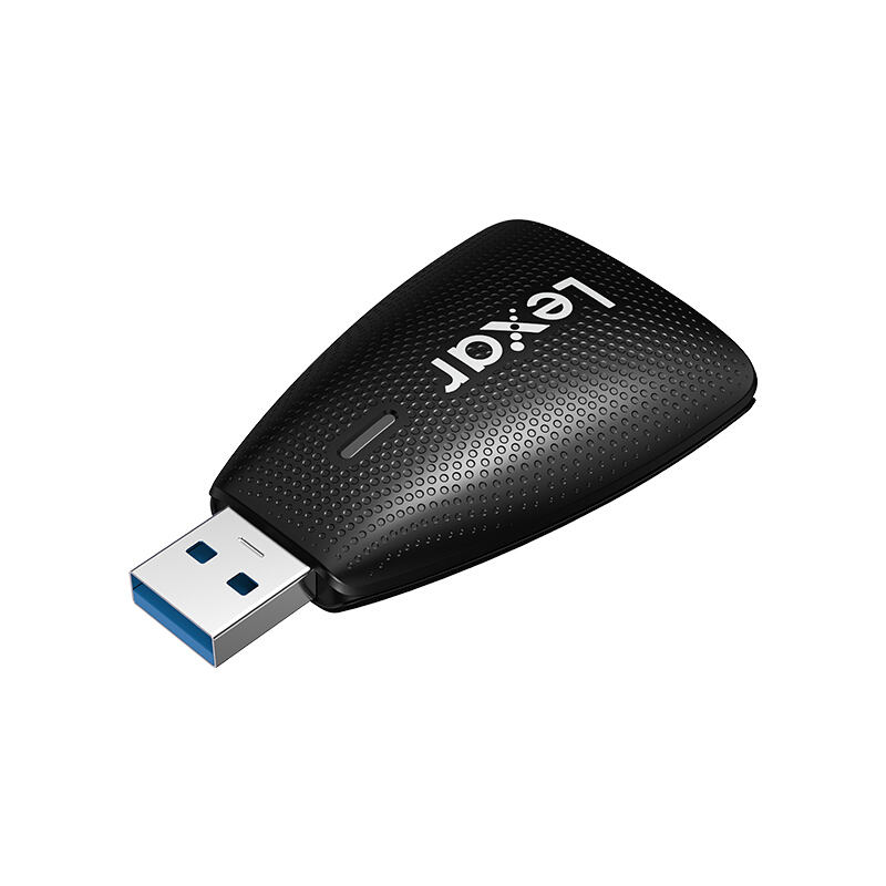 雷克沙 Lexar LRW450URBCN 2合1多功能读卡器 专业版 USB3.1 黑色 计价单位:个