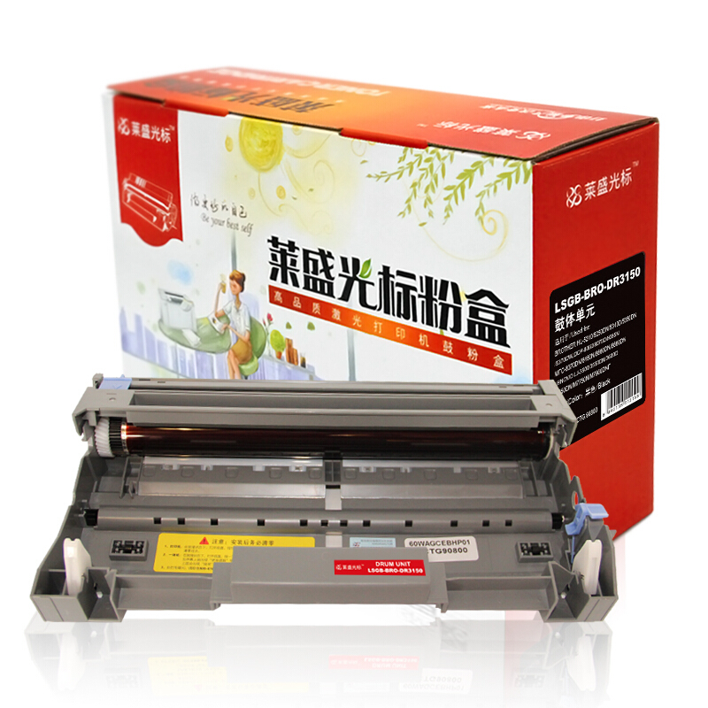 莱盛光标 LSGB LSGB-BRO-DR3150 粉盒 黑色 适用BROTHER HL-5240 5250DN 5340D 计价单位:支