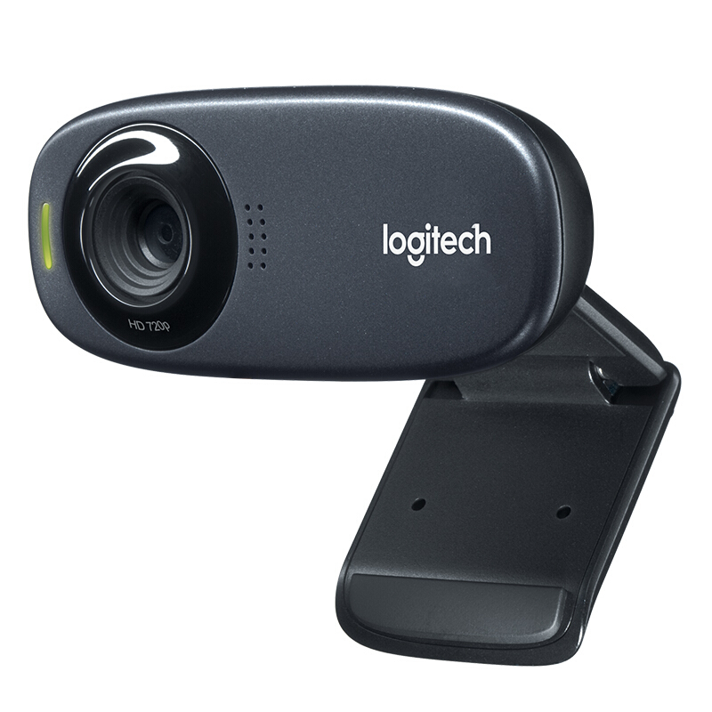 罗技 LOGITECH C310 高清晰网络摄像头 黑色 计价单位:个