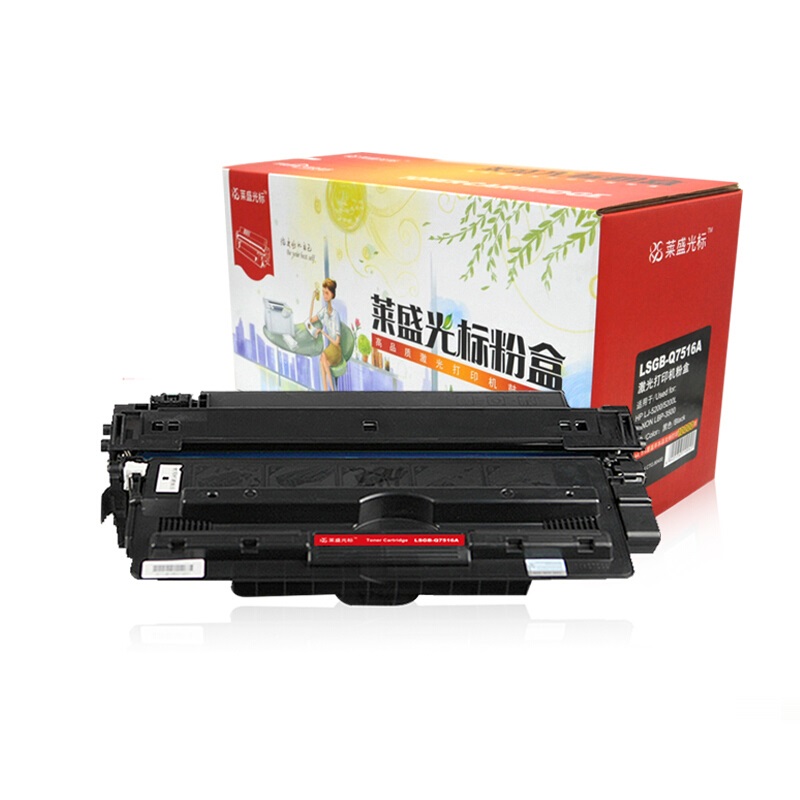莱盛光标 Shines LSGB-Q7516A 硒鼓 黑色 光标 适用 HPLJ-5200 5200LCANONLBP-3500 计价单位:支 莱盛光标 Shines LSGB-Q7516A 硒鼓 黑色 光标 适用 HPLJ-5200 5200LCANONLBP-3500 计价单位:支