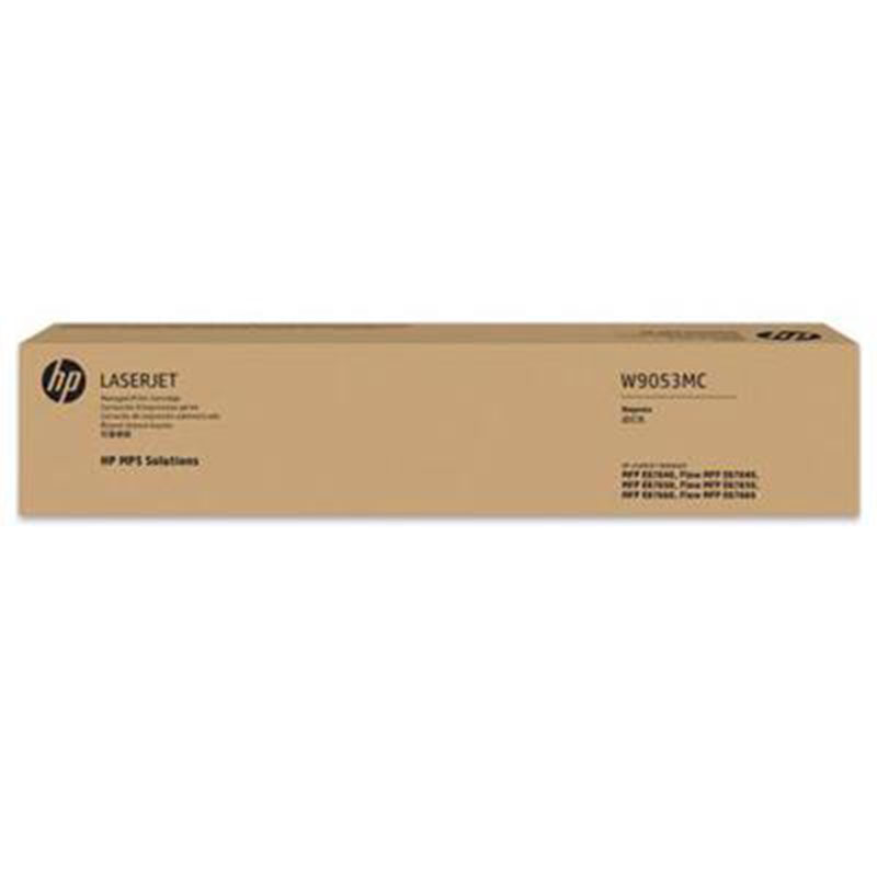 惠普 HP W9053MC 管理型 品红色 粉盒 适用于HPE87640z E87650z E87660z 计价单位:个