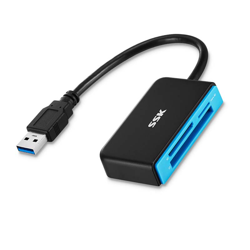 飚王 SSK SSK 白金SCRM330 多功能读卡器 金属高速USB3.0多合一 计价单位:个