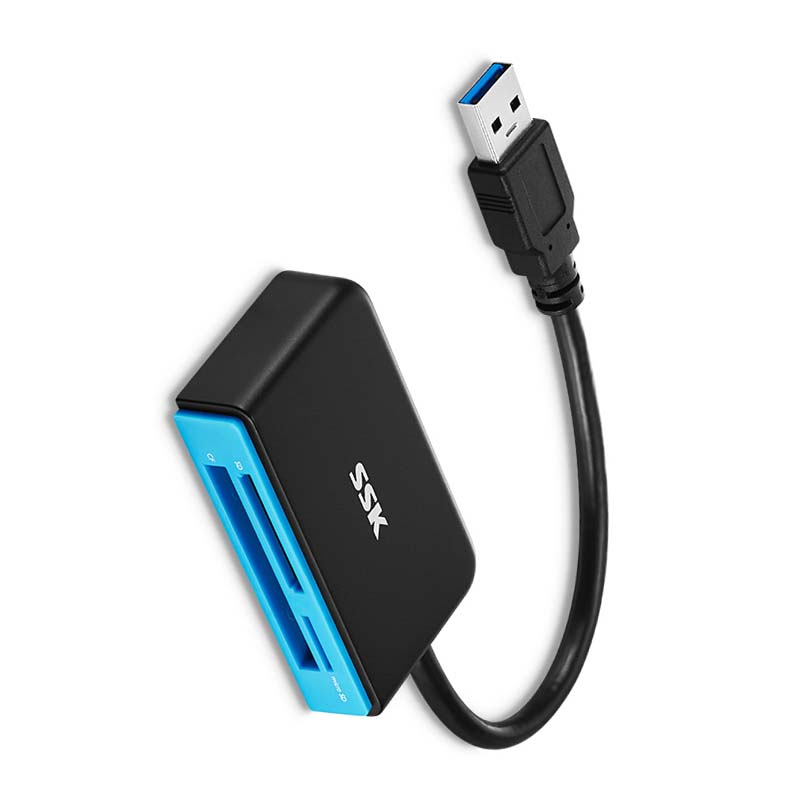 飚王 SSK SSK 白金SCRM330 多功能读卡器 金属高速USB3.0多合一 计价单位:个