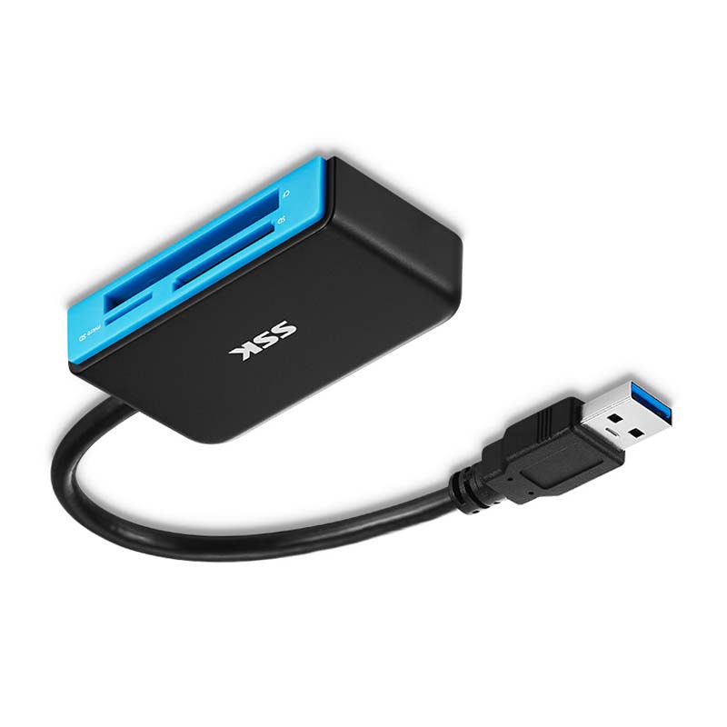 飚王 SSK SSK 白金SCRM330 多功能读卡器 金属高速USB3.0多合一 计价单位:个