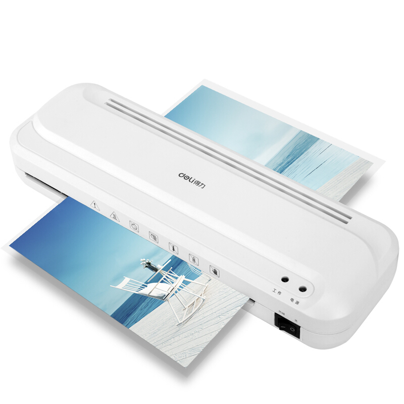 得力 deli 2132 A4办公家用塑封机 白色 计价单位:台 得力 deli 2132 A4办公家用塑封机 白色 计价单位:台