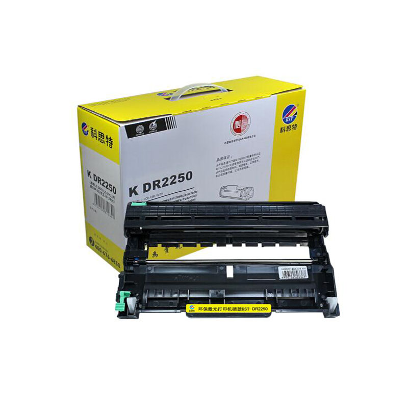 科思特 KST KST-DR2250 硒鼓 打印量19000页 黑色 适用于Brother2240D 2240DN 2241 2250 2270 2028 2890 7360 7860ND Lenovo LJ2400L LJ2600D 计价单位:个