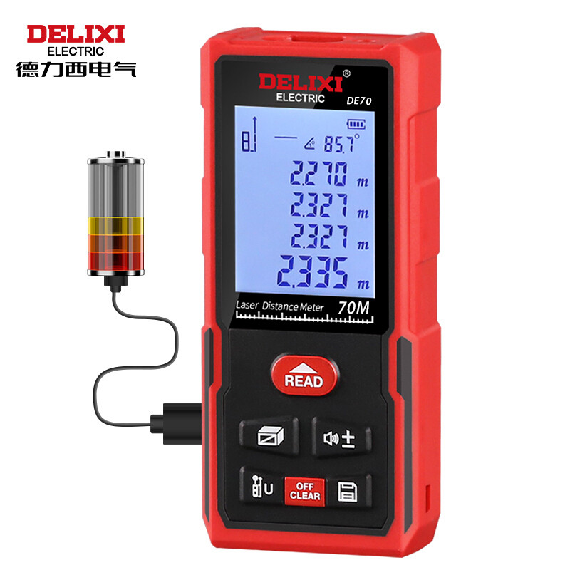 德力西 DELIXI DHECDYYCJYDE100 充电语音款激光测距仪0.05-100米 计价单位:个