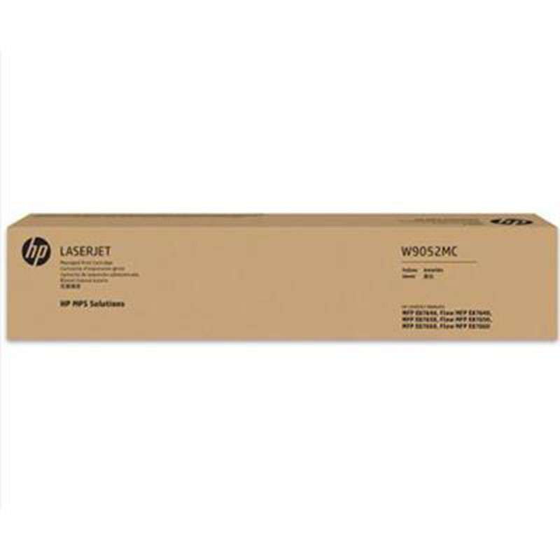 惠普 HP W9052MC 管理型 黄色 粉盒 适用于HPE87640z E87650z E87660z 计价单位:个