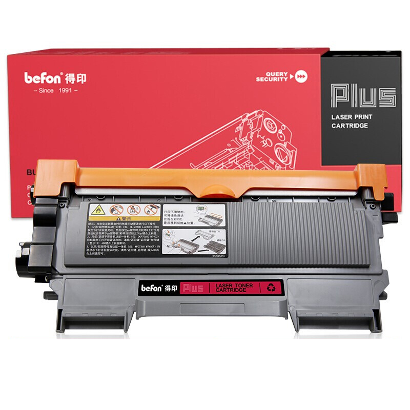 得印 befon PLUS LT2441 粉盒 易加粉 黑色 适用联想LJ2400 M7400 M7450F M3410 M3420 打印量2600页 计价单位:支