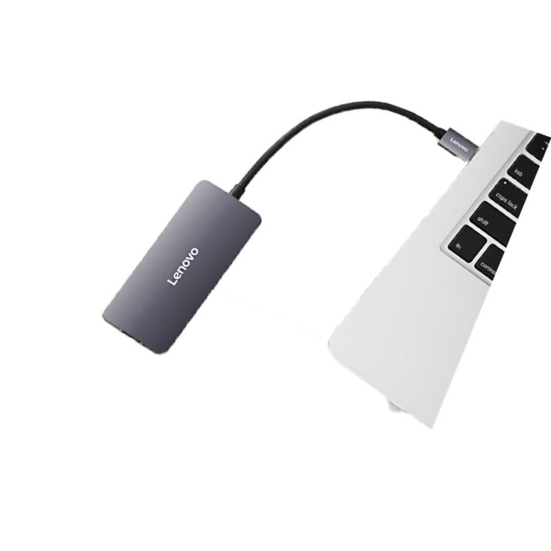 联想 Lenovo U03 USB分线器 含网口 支持笔记本电脑网线口  计价单位:个