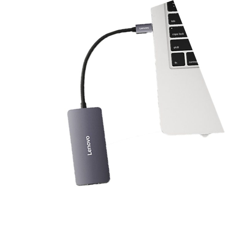 联想 Lenovo U03 USB分线器 含网口 支持笔记本电脑网线口  计价单位:个