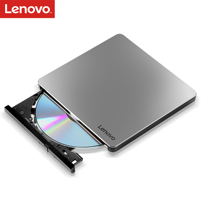 联想 Lenovo DB85 刻录机 8倍速 铝合金Type-C USB外置光驱 DVDWindows MAC系统 深灰色 计价单位:台