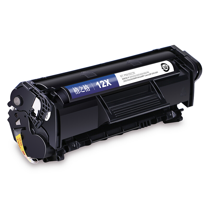 格之格  NT-PNH2612X 硒鼓 黑色 打印量3000页 适用惠普Q2612A 1020 1005 1010 3050 佳能 2900 计价单位:支