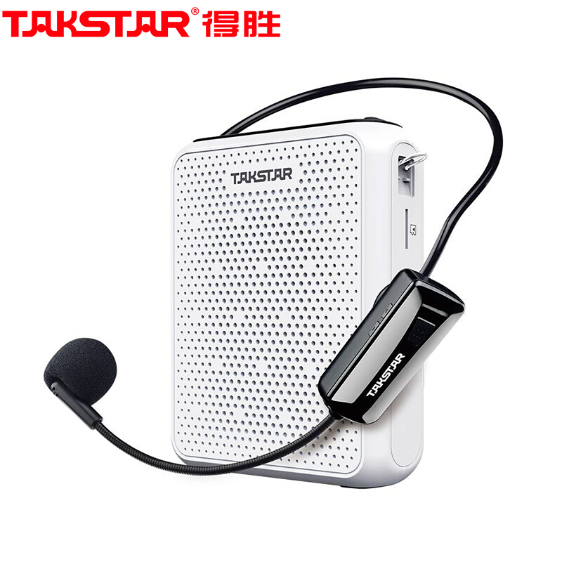 得胜 TAKSTAR E300W 无线便携式扩音器 白色 计价单位:台