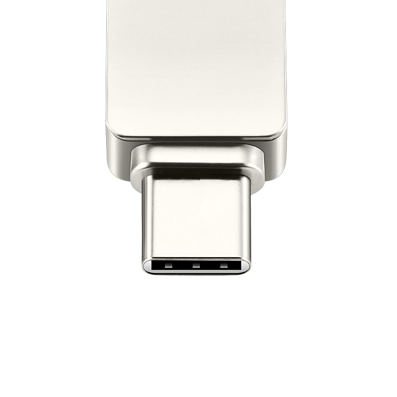 爱国者 aigo U350 U盘 64GB Type-C USB3.2 银色 计价单位:个