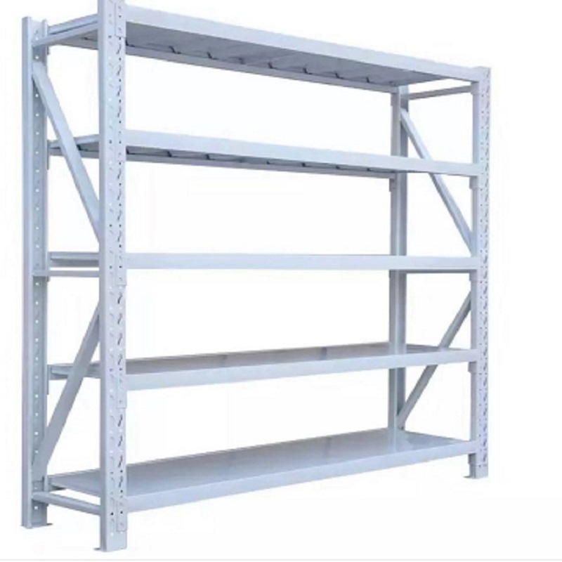 易存 EASY ZONE 200*60*200cm 货架 仓储仓库货架均载240kg    白色 四层主架 计价单位:个
