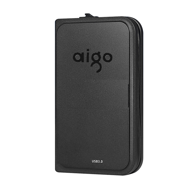 爱国者 aigo HD806 移动硬盘 抗震防摔 黑色 2T 计价单位:块