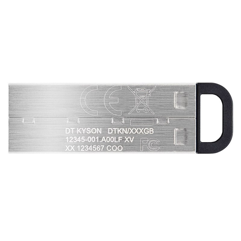 金士顿 KINGSTON DTKN U盘 128GB USB3.2 Gen 1 金属外壳 读速200MB/s 计价单位:个