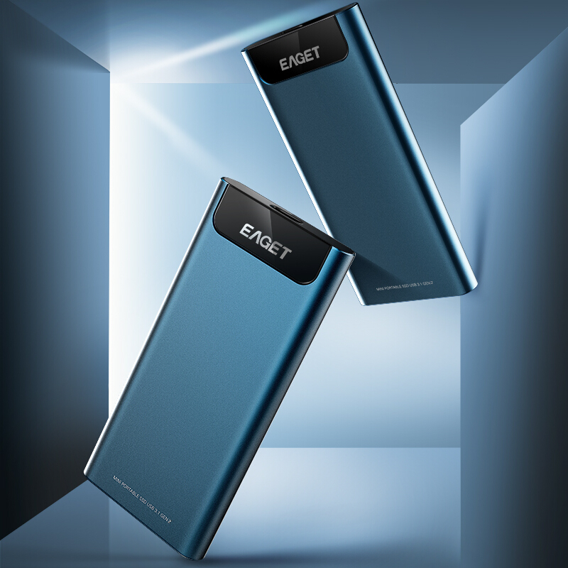 忆捷 EAGET M2 移动固态硬盘 1TB Type-c USB3.1 计价单位:个