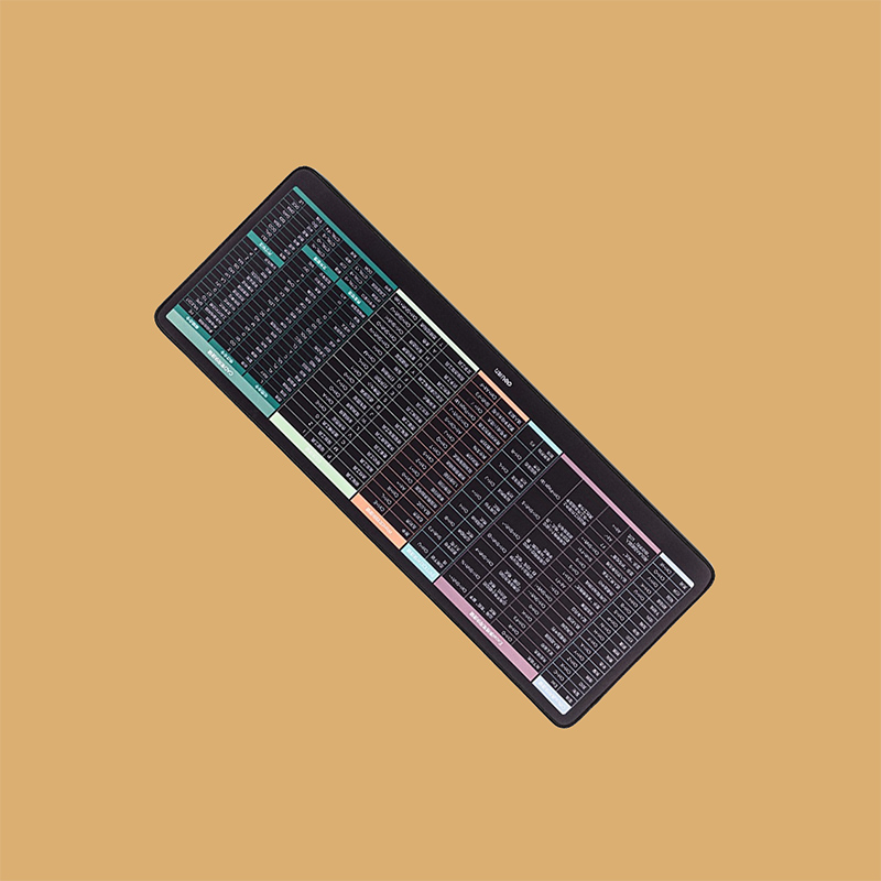 得力 deli 83004 鼠标垫 黑色 800*300*3mm 计价单位:张