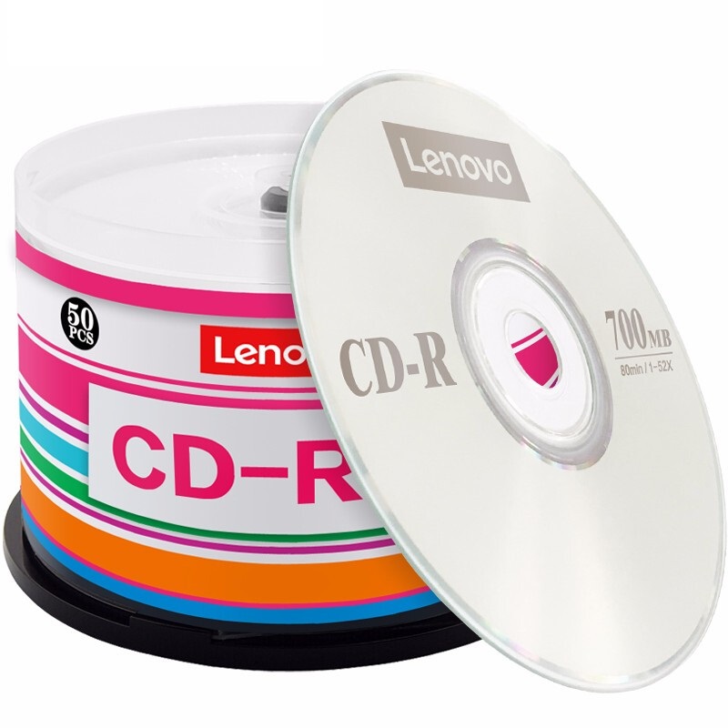 联想 LENOVO CD-R 刻录盘 52速700MB 办公系列 桶装50片 空白 计价单位:桶