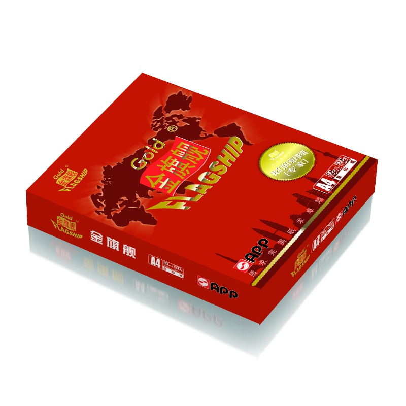 金旗舰 A4 80g 复印纸 500张/包 5包/箱 计价单位:箱 金旗舰 A4 80g 复印纸 500张/包 5包/箱 计价单位:箱